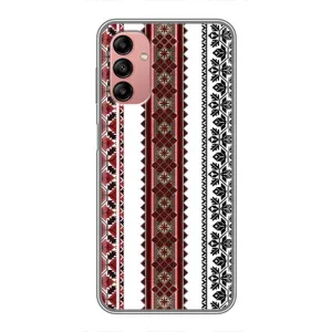 Силиконовый Чехол на Samsung Galaxy A04s с картинкой Вышиванки (Вышиваночки)