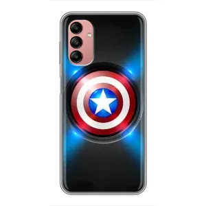 Чохол с Щітом Капітана Америки на Samsung Galaxy A04s (Яскраий Щит Капітана)