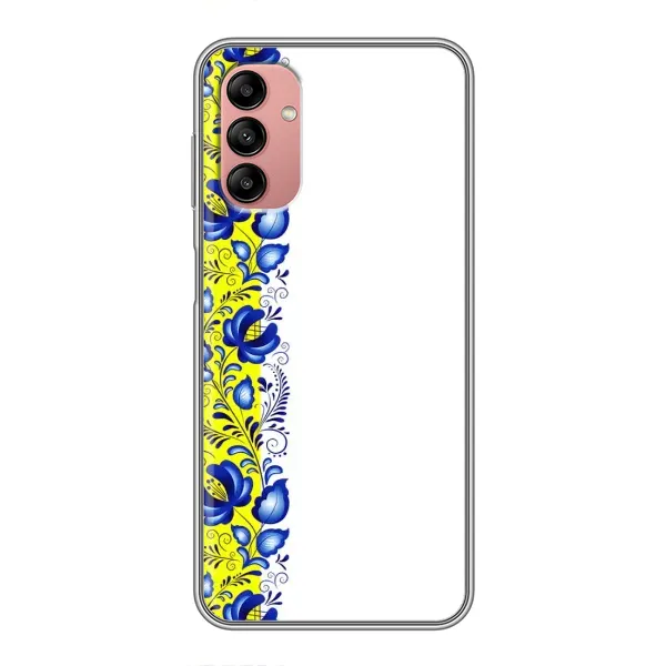 Чехол с рисунком «Желто-синяя вышиванка» для Samsung Galaxy A04s Чехол с рисунком «Желто-синяя вышиванка» для Samsung Galaxy A04s
