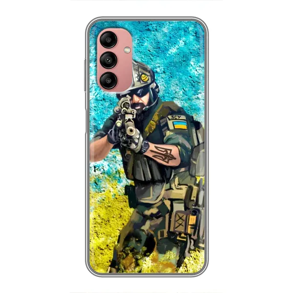 Чехол с рисунком «ЗСУ  Воин» для Samsung Galaxy A04s