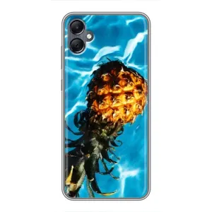 Чехол с изображением вкусной еды для Samsung Galaxy A05 (Ананас)