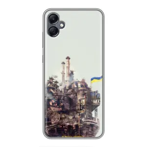 Чехлы на военную тематику для Samsung Galaxy A05 (Азовсталь)