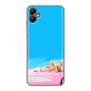 Силиконовый Чехол Барби Фильм на Samsung Galaxy A05 (Барби и Кен)