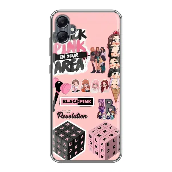 Чехол с рисунком «BLACK PINK коллаж» для Samsung Galaxy A05 Чехол с рисунком «BLACK PINK коллаж» для Samsung Galaxy A05