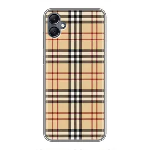 Чехол с Брендами одежды на Самсунг А05 (Burberry стиль)