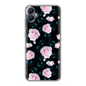 Чехлы с принтом Розочки для Samsung Galaxy A05 (Чайные розы)