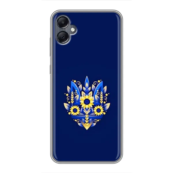 Чехол с рисунком «Цветущий Герб» для Samsung Galaxy A05