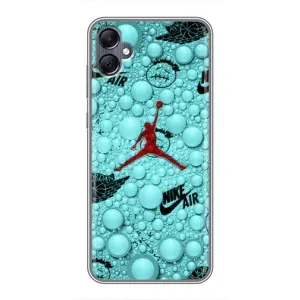 Силиконовый Чехол Nike Air Jordan на Самсунг А05 (Джордан Найк)