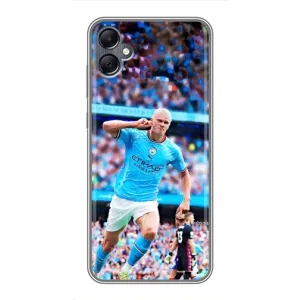 Чехлы с принтом для Samsung Galaxy A05 Футболист (фанаты Холанда)