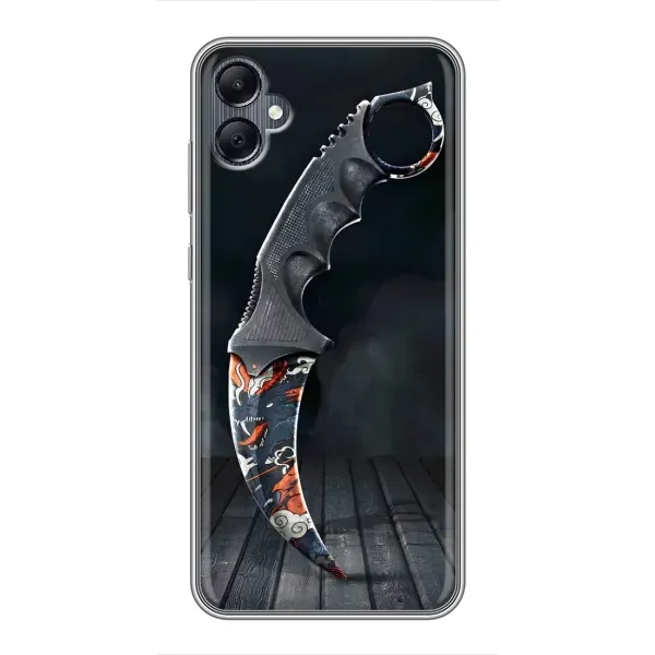 Чехол с рисунком «Кинжал КС ГО» для Samsung Galaxy A05 Чехол с рисунком «Кинжал КС ГО» для Samsung Galaxy A05