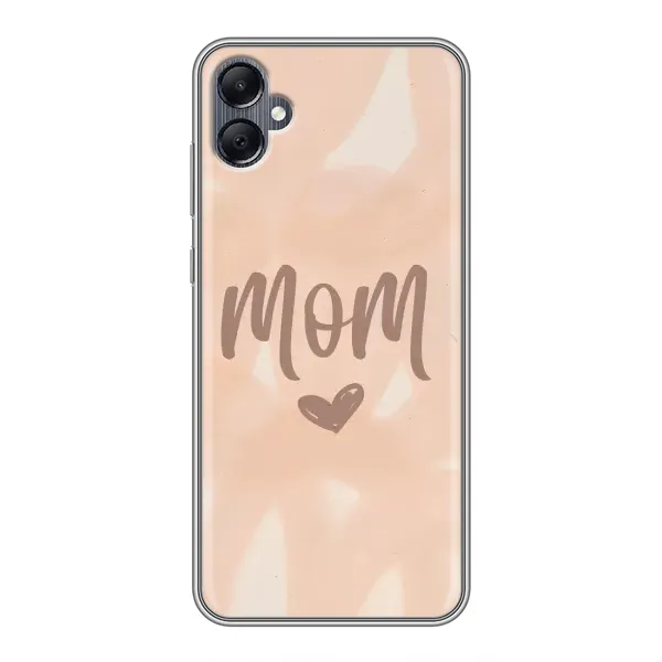 Чехол с рисунком «Love mom» для Samsung Galaxy A05 Чехол с рисунком «Love mom» для Samsung Galaxy A05