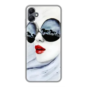Чохол з картинкою Модні Дівчата Samsung Galaxy A05 (Любителька коней)