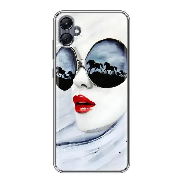 Чехол с рисунком «Любительница коней» для Samsung Galaxy A05 Чехол с рисунком «Любительница коней» для Samsung Galaxy A05