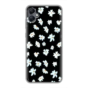 Чехол с ромашками на Samsung Galaxy A05 (Маленькие ромашки)