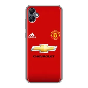 Силиконовые Чехлы принт Футбол на Samsung Galaxy A05 (Man United)