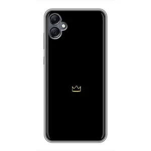 Чохол (Корона на чорному фоні) для Самсунг А05 (Міні корона)