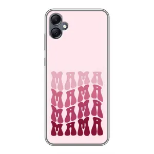 Чехлы на день мамы для Самсунг А05 (Надпись мама)