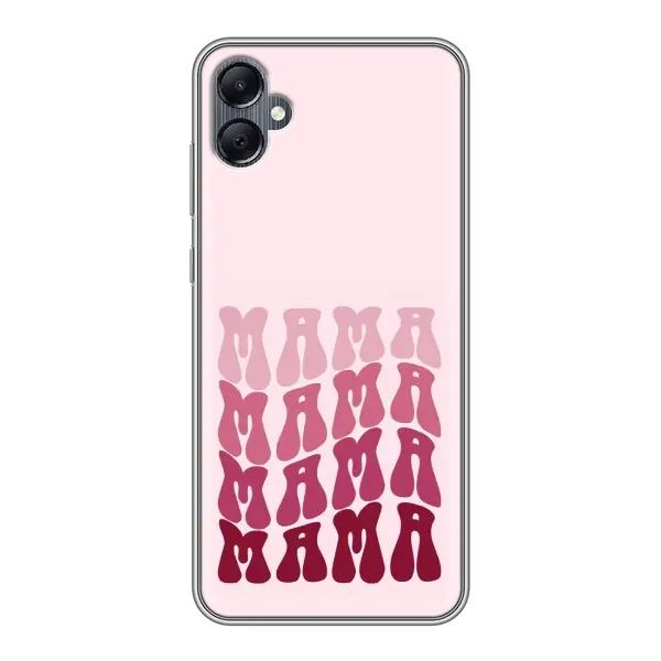 Чехол с рисунком «Надпись мама» для Samsung Galaxy A05 Чехол с рисунком «Надпись мама» для Samsung Galaxy A05