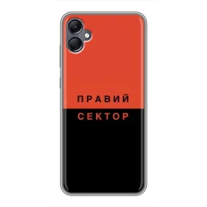 Чехлы УПА (Красно-Чёрный) на Samsung Galaxy A05 (Правый Серктор)