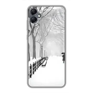 Чехлы на Новый Год Samsung Galaxy A05 (Снегом замело)