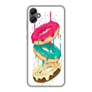 Чехол с изображением вкусной еды для Samsung Galaxy A05 (Сочные пончики)