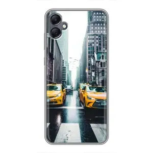 Силиконовый бампер (Работники) на Samsung Galaxy A05 (Такси)