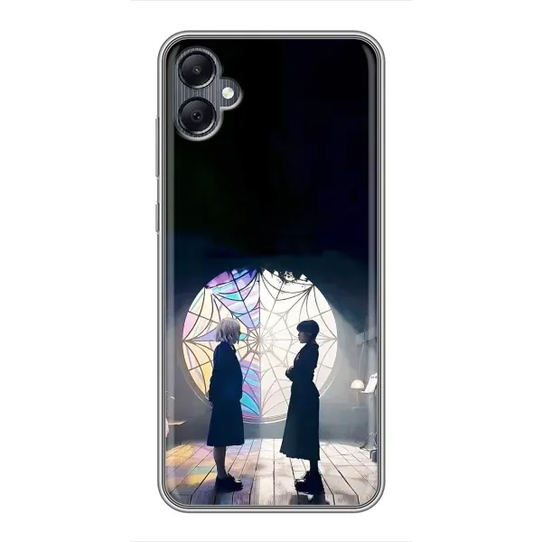 Чехол с рисунком «Уэнсдей и Энди» для Samsung Galaxy A05 Чехол с рисунком «Уэнсдей и Энди» для Samsung Galaxy A05
