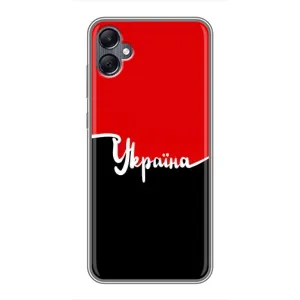 Чехлы УПА (Красно-Чёрный) на Samsung Galaxy A05 (Украина УПА)