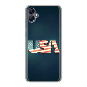 Чехол Флаг USA для Samsung Galaxy A05 (USA)