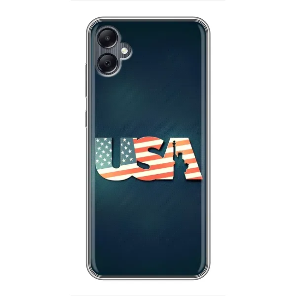 Чехол с рисунком «USA» для Samsung Galaxy A05 Чехол с рисунком «USA» для Samsung Galaxy A05