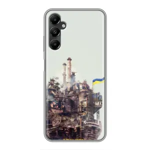 Чехлы на военную тематику для Samsung Galaxy A05s (Азовсталь)