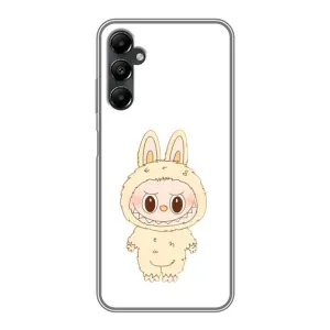 Чехол с принтом Лабубу для Samsung Galaxy A05s (Бежевый Лабубу)