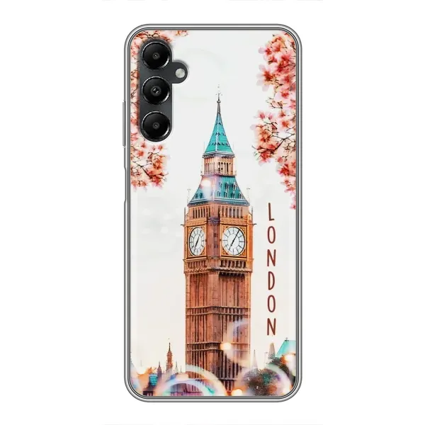Чехол с рисунком «Часы Лондон» для Samsung Galaxy A05s Чехол с рисунком «Часы Лондон» для Samsung Galaxy A05s