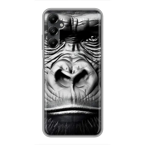 Чехол с рисунком «Черная обезьяна» для Samsung Galaxy A05s Чехол с рисунком «Черная обезьяна» для Samsung Galaxy A05s