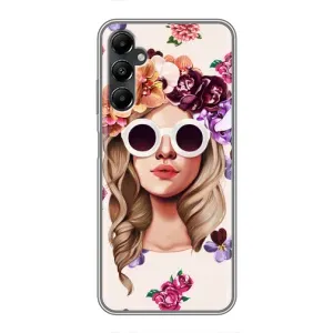 Чехол с картинкой Модные Девчонки Samsung Galaxy A05s (Девушка в очках)
