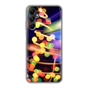 Чохол новорічна ялинка на Samsung Galaxy A05s (Гірлянди)