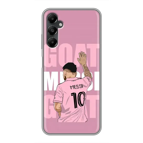 Чехол с рисунком «GOAT MESSI» для Samsung Galaxy A05s Чехол с рисунком «GOAT MESSI» для Samsung Galaxy A05s