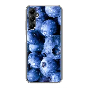 Чехол с изображением вкусной еды для Samsung Galaxy A05s (Голубика)