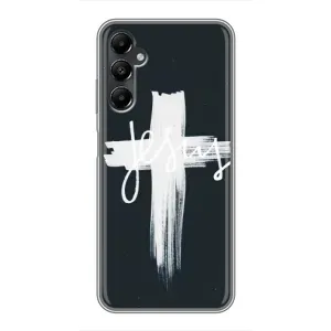 Чехлы для Самсунг А05s (Крест Иисуса) (Jesus)