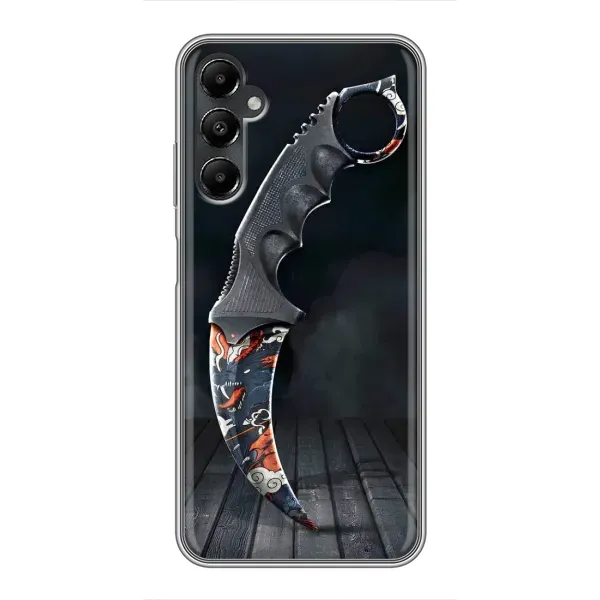 Чехол с рисунком «Кинжал КС ГО» для Samsung Galaxy A05s Чехол с рисунком «Кинжал КС ГО» для Samsung Galaxy A05s