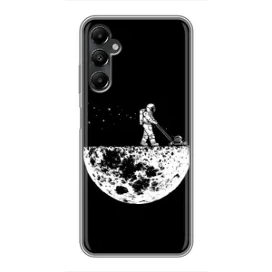 Силіконовый Чохол з принтом "Космонавти" на Samsung Galaxy A05s (Космонавт)