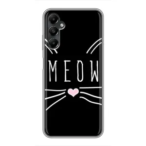 Бампер с изображением Котиков для Самсунг А05s (КОТИК MEOW)