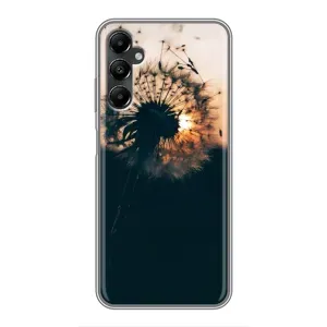 Силиконовый Чехол с одуванчиками на Samsung Galaxy A05s (Красивый одуванчик)