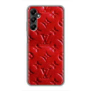 Текстурний Чохол Louis Vuitton для Самсунг А05с (Червоний ЛВ)