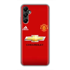 Силиконовые Чехлы принт Футбол на Samsung Galaxy A05s (Man United)