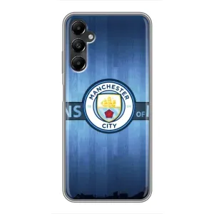 Силиконовые Чехлы принт Футбол на Samsung Galaxy A05s (ManCity)