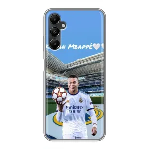 Чехол (TPU) с Футболистом на Samsung Galaxy A05s (Mbappe Real)