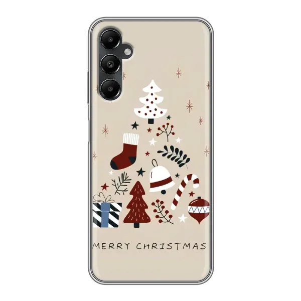 Чехол с рисунком «Merry Christmas» для Samsung Galaxy A05s