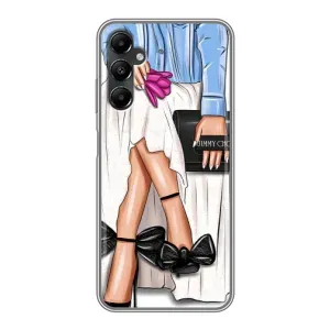 Силиконовый Чехол на Samsung Galaxy A05s с картинкой Стильных Девушек (Мода)