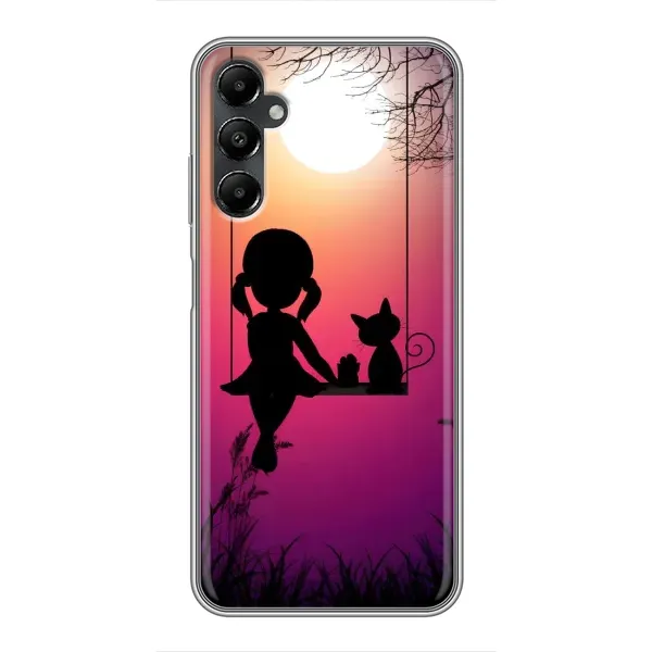 Чехол с рисунком «На качели» для Samsung Galaxy A05s Чехол с рисунком «На качели» для Samsung Galaxy A05s